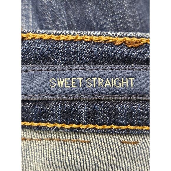 LUCKY BRAND WOMEN'S SWEET STRAIGHT BLUE JEAN PANT SIZE 6/28 REGULAR - Picture 10 of 12